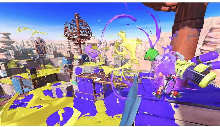 Actual product image Nintendo Splatoon 3 (Switch, Multilingual)