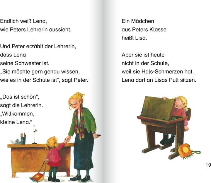 Actual product image Ich will auch in die Schule gehen (German, Astrid Lindgren, 2024)