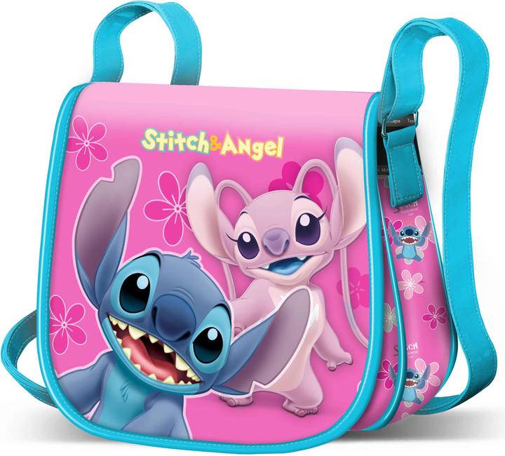 Produktbild Karactermania Disney-Mini Muffin Shoulder Bag, 16.5 x 16.5 cm, Pink Stitch, One Size, Mini Muffin Shoulder Bag Mat