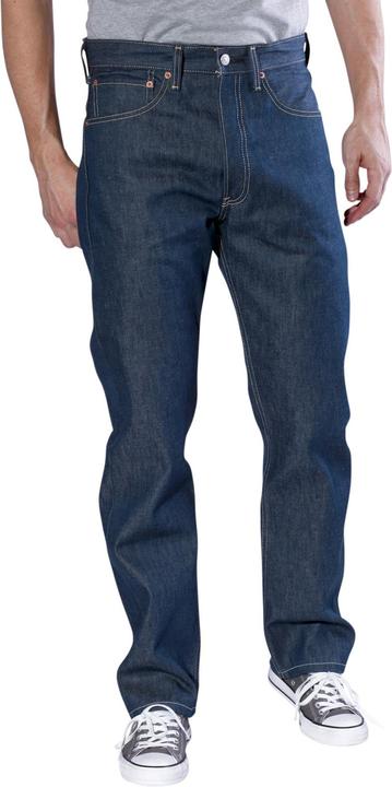 Actual product image Levis 501 Jeans Shrink-to-Fit blue green rigid (W31/L34)