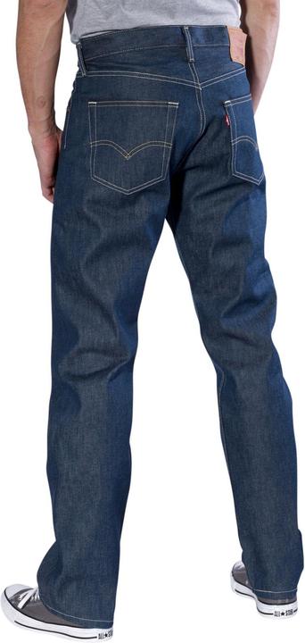 Actual product image Levis 501 Jeans Shrink-to-Fit blue green rigid (W31/L34)
