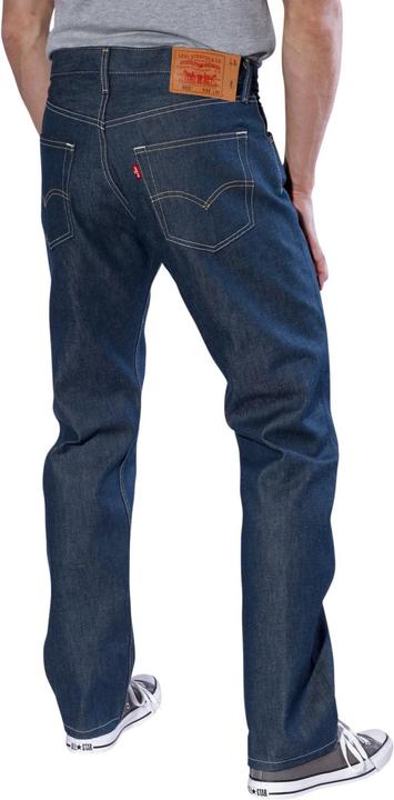 Actual product image Levis 501 Jeans Shrink-to-Fit blue green rigid (W31/L34)