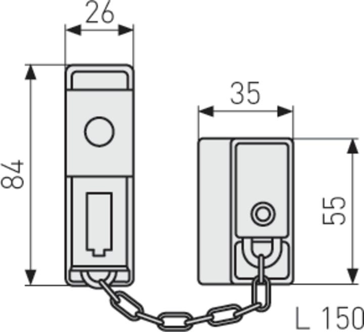 Produktbild Abus Türkette