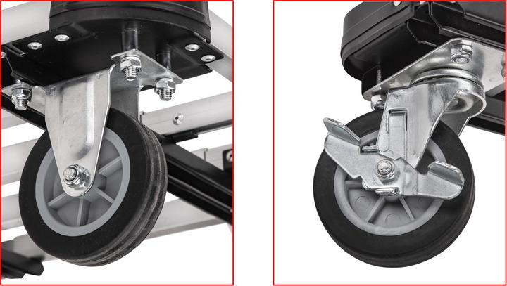 Immagine prodotto Dema Carrello di trasporto pieghevole in alluminio (150 kg)