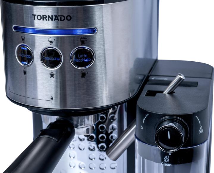 Immagine prodotto Tornado Macchina da caffè completamente automatica TCM-14125 / acciaio inox e nero