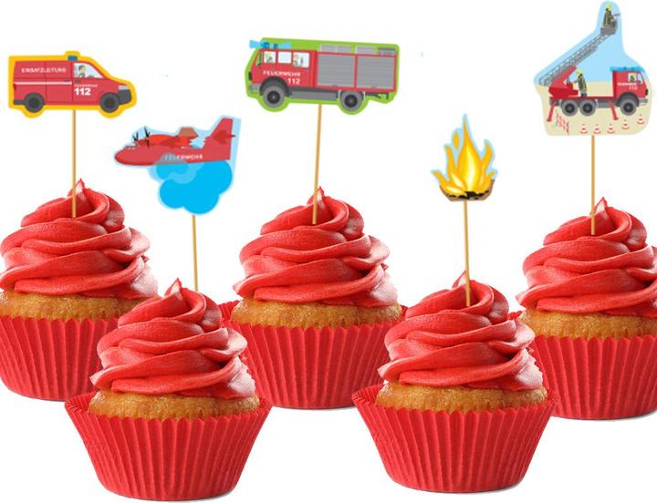 Image du produit DH-Konzept Décorateur de muffins Pompiers