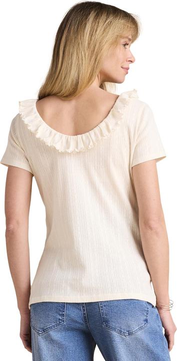 Produktbild Envie de Fraise Bio-Kollektion: Umstands-Shirt aus Pointelle-Jersey mit Rückenausschnitt (W36/L38)