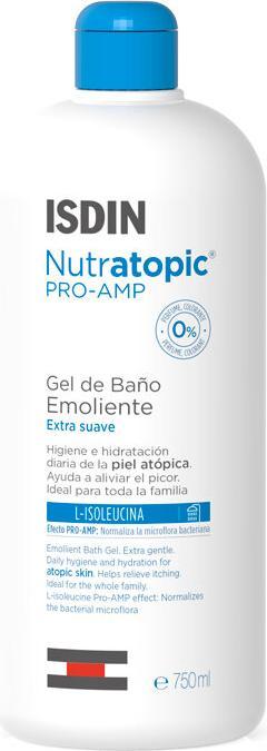 Produktbild Isdin Nutratopic PRO-AMP Emollient Bath Gel 750ml (750 ml)