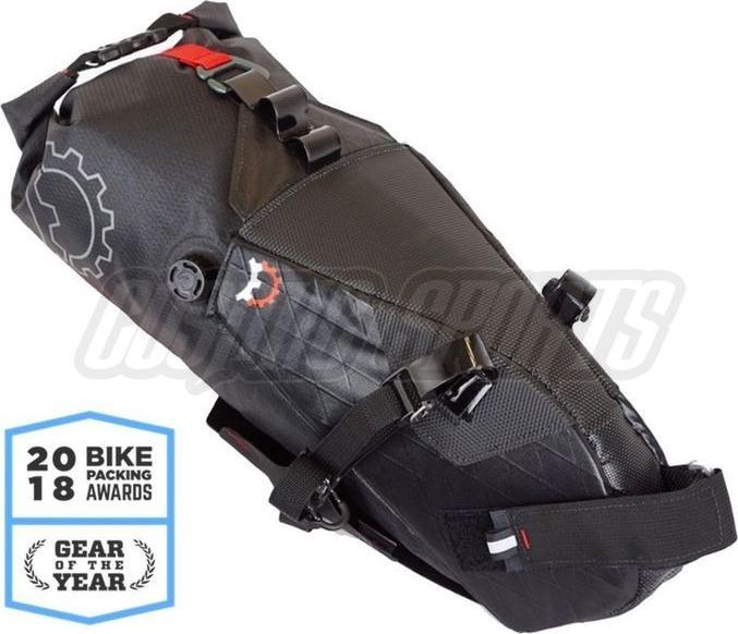Image du produit Revelate Designs Sacoche de selle Terrapin 8L System, avec sac de rangement étanche, black (8 l, Sac de selle)
