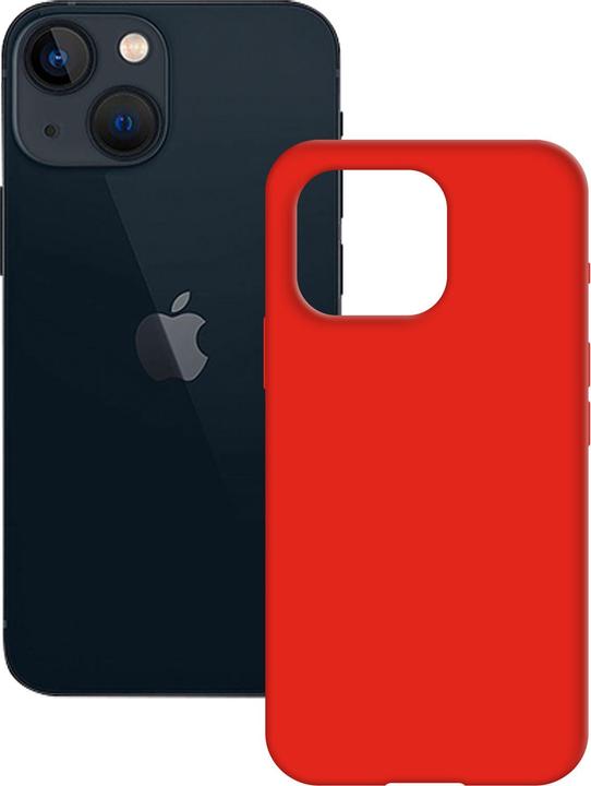 KSIX Coque Silicone Souple Pour Iphone 14 Rouge (Apple iPhone 14)