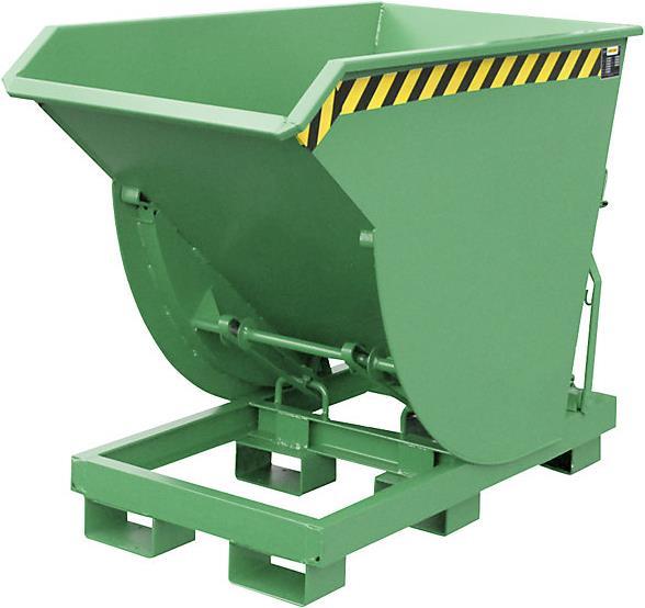 Actual product image eurokraft pro Tipping container, narrow version (1000 l)