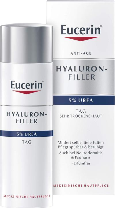 Immagine prodotto Eucerin Filler a base di ialurone + 5% di urea (50 ml, Crema da giorno)