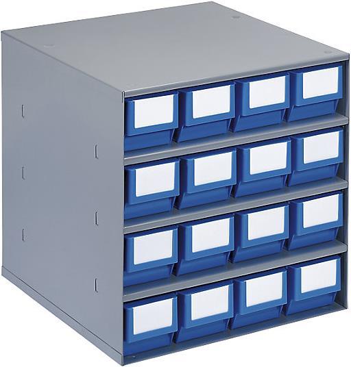 Produktbild kaiserkraft Schubladenmagazin, Gehäuse-Traglast 75 kg (38 cm, 39.50 cm)