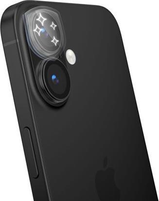 Immagine prodotto Belkin 1x2 Kameralinsenschutz TempGlass iPhone 16/16 Plus (2 Pezzo/i, Apple iPhone 16)