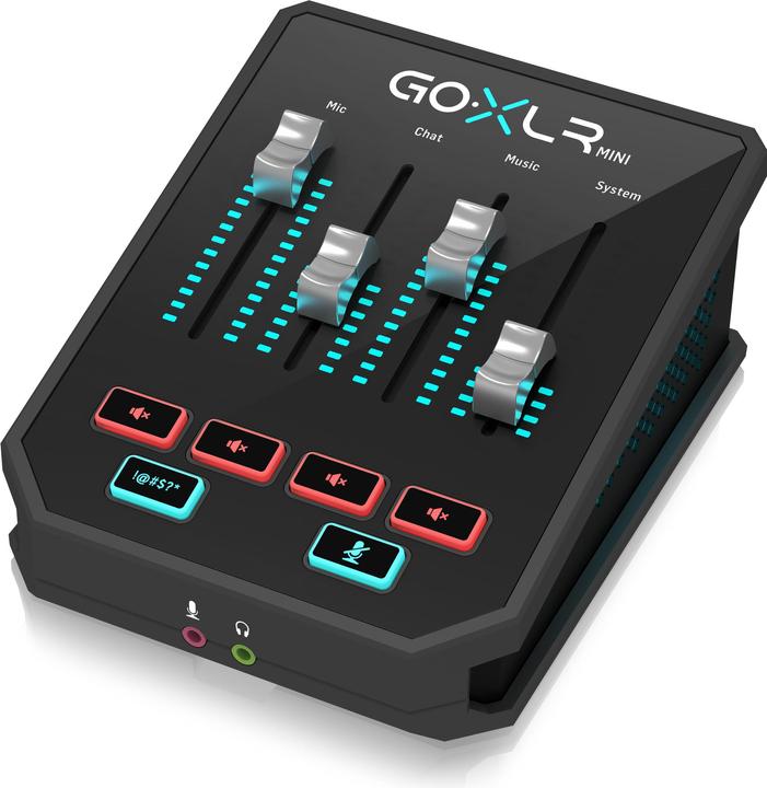 TC Helicon GoXLR Mini, Mixer & USB Audio Interface (USB, 3.5mm Klinke)