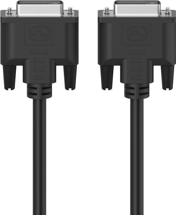 Actual product image Hama DVI cable, WQHD 1440p, dual link, 1.50 m (1.50 m, DVI)