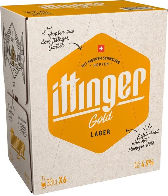 Produktbild Ittinger Gold (6 x 33 cl)