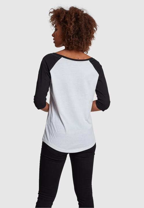 Actual product image Merchcode Ladies Brandalised - Banksy's Graffiti Ape Raglan Tee (XXL)