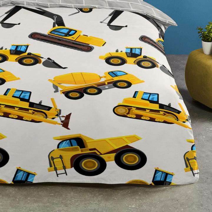 Actual product image Traumschlaf Excavator (Duvet cover, 135x200 cm + 80x80 cm)