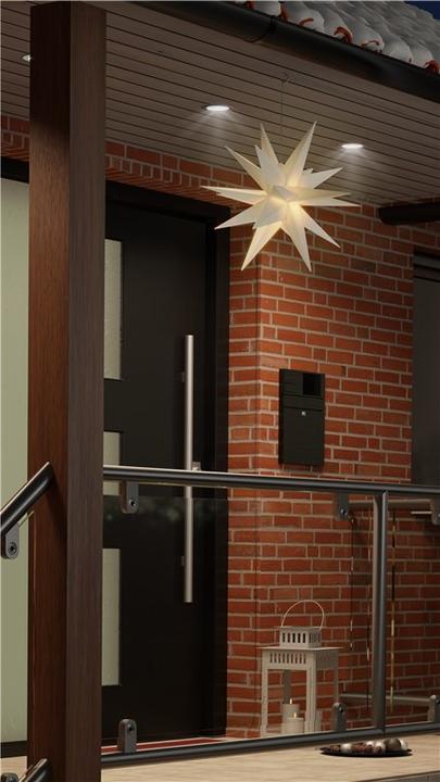 Image du produit Goobay Étoile de Noël LED 3D, Ø 56 cm, à piles