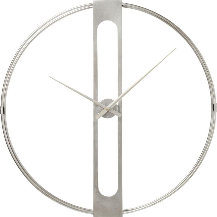 Immagine prodotto Kare Design Orologio da parete Clip Argento Ø60cm (60 cm)