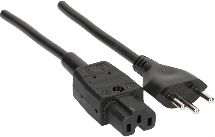 Produktbild Max Hauri TD-Apparatekabel H05VV-F3G1.0 Typ 12 / C15A (5 m)