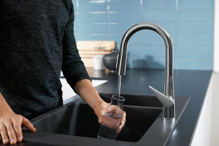 Produktbild hansgrohe HG Einhebel-Spültischmischer 160 TALIS S DN 15 m sBox Ausziehbrause ES-Op.