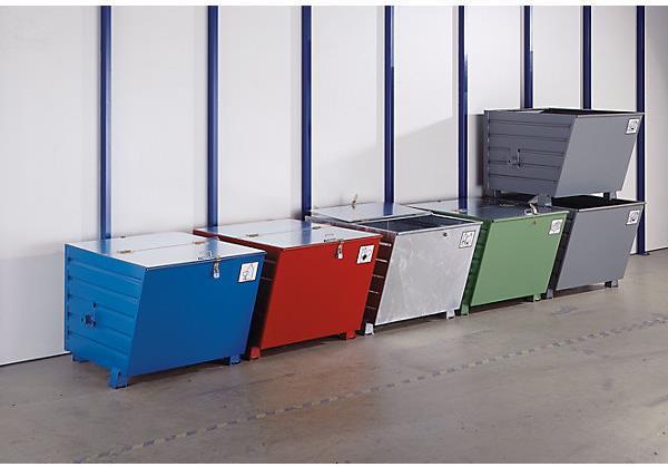 Image du produit eurokraft pro Bac gerbable et basculant (550 l)