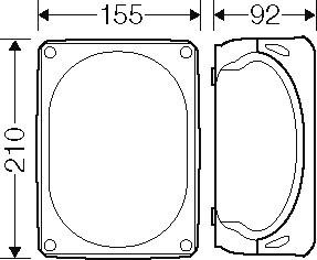 Actual product image Hensel Cable junction box