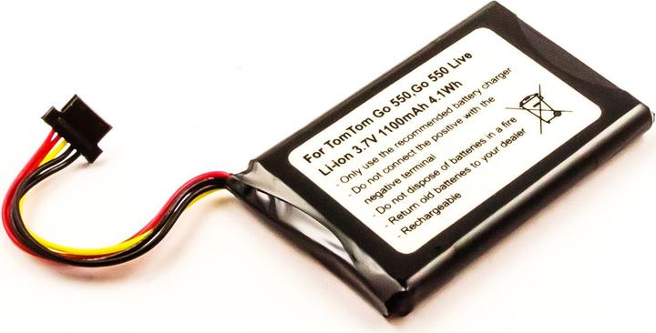 Produktbild AGI Akku kompatibel mit TomTom Go940 Live - Akku - 1.100 mAh
