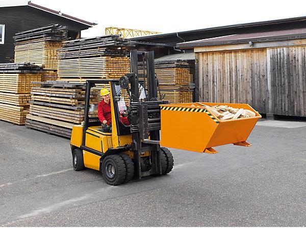 Produktbild kaiserkraft Kippbehälter, niedrige Bauform (1000 l)