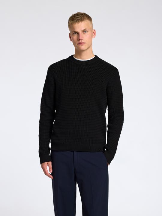Image du produit Selected Homme Slhtheo Ls Knit Structure Crew Neck (XL)