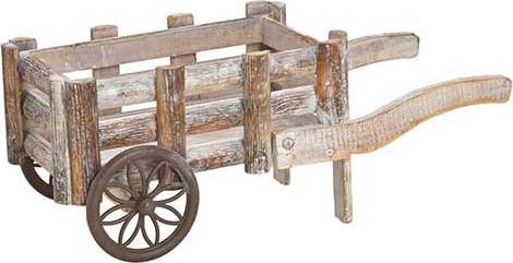 Immagine prodotto Bekos Deco Wood - Carriola in stile rustico