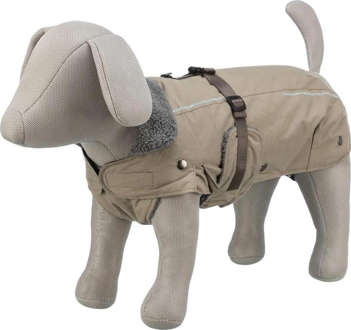 Actual product image Trixie Rouen S coat, 40 cm, beige (S, Dog coat)