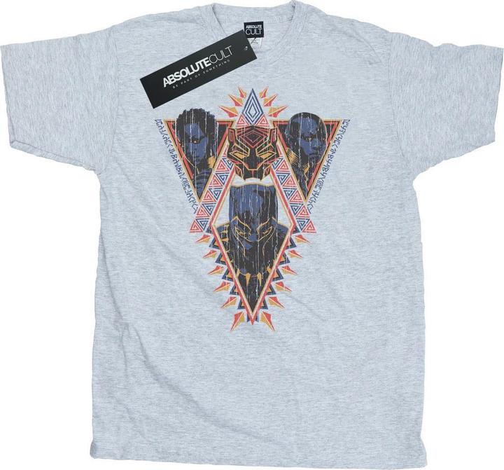 Black Panther Tribal Heads TShirt