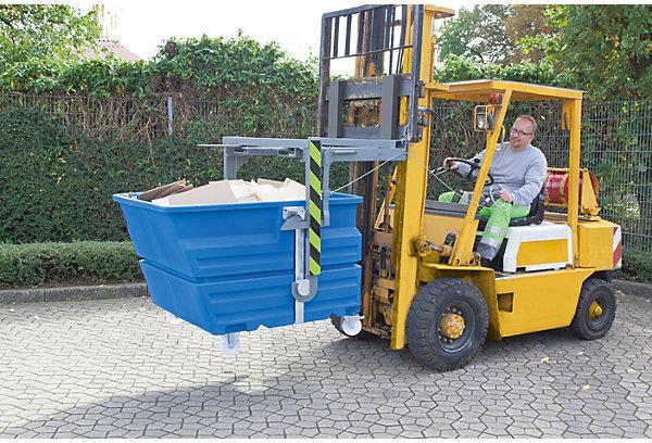Actual product image kaiserkraft Tipping container, PE (600 l)