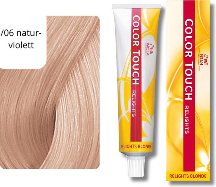 Actual product image Wella Color Touch Relights (Relights /06 nature-purple)