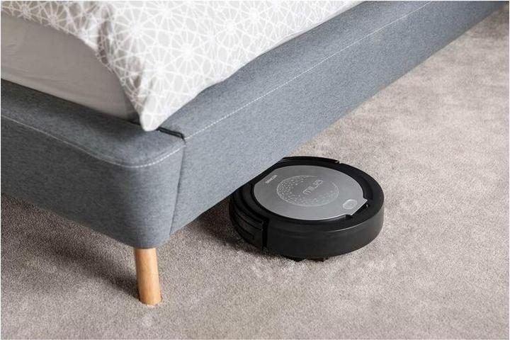 Actual product image Sencor SRV 1000SL robot vacuum 0.2 L Bagless Black, Silver (Vacuum mopping robot)