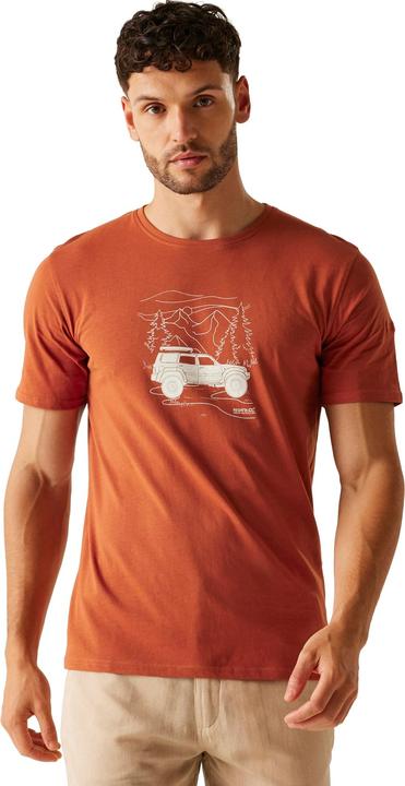 Actual product image Regatta Mens Cline IX Jeep T-Shirt (S)