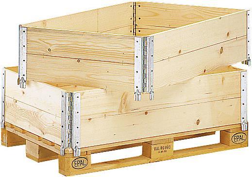 Produktbild kaiserkraft Holzaufsatzrahmen, diagonal faltbar