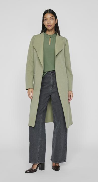 Actual product image Vila Reversible tie belt coat (XL)