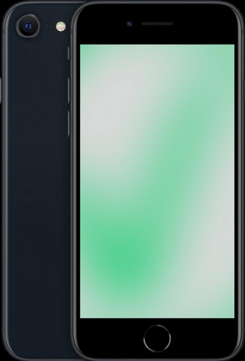 Actual product image Revendo iPhone SE 3 (64 GB, Midnight, 4.70", 12 Mpx, SIM + eSIM, C / Good)