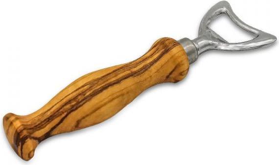 Natura Punto Kapselheber, Griff aus Olivenholz, schönes Holzmuster, 15 x 4 x 3cm (Kapselheber)