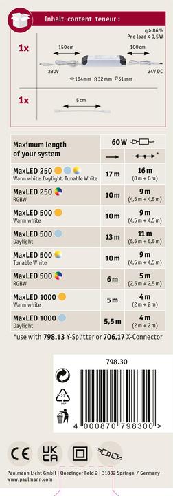 Produktbild Paulmann MaxLED Power Supply