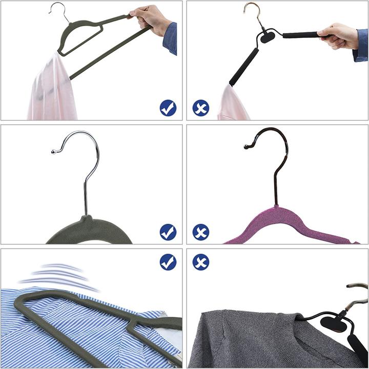 Produktbild Songmics Kleiderbügel (100 x)