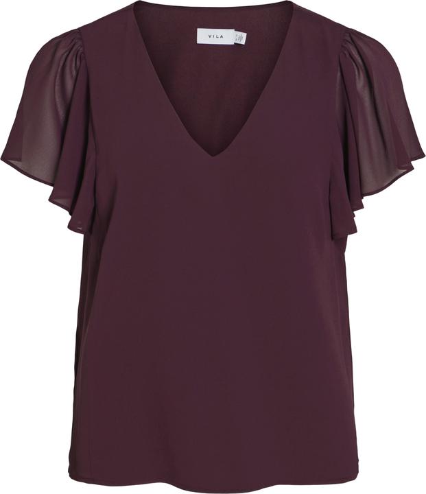 Actual product image Vila Kurzärmeliges Top mit V-Ausschnitt (38)