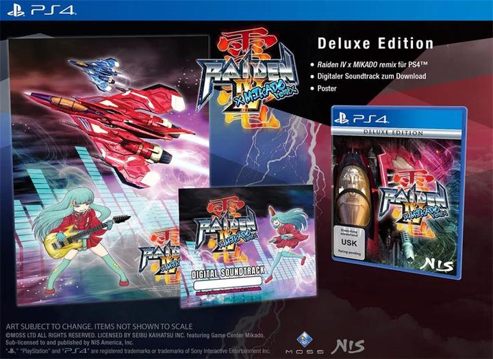 Produktbild NIS Raiden IV x MIKADO remix Deluxe Edition (PS4) (PS4, DE)