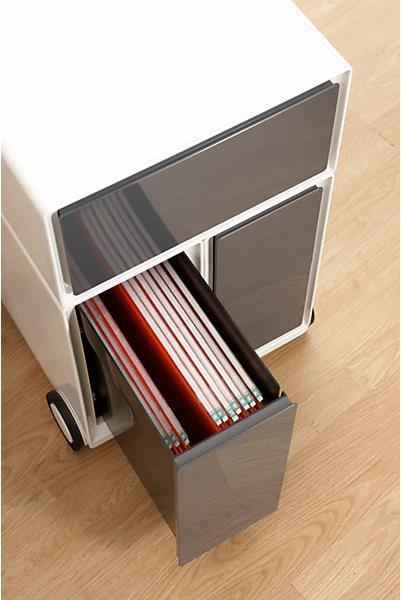 Produktbild Paperflow Rollcontainer aus Kunststoff (39 x 43.5 x 64.5 cm)
