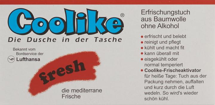 Immagine prodotto Coolike Fresh Erfrischungstücher ohne Alkohol (Lozione detergente, 357.84 ml)