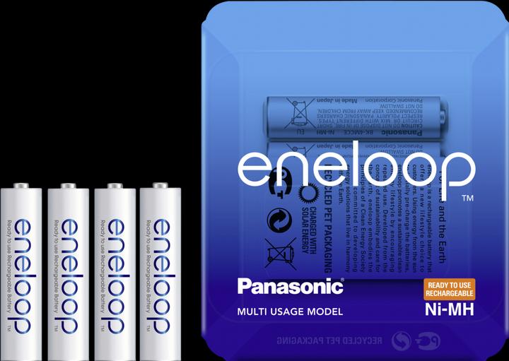 Produktbild Panasonic eneloop Sliding Pack (4 Stk., AAA, 750 mAh)